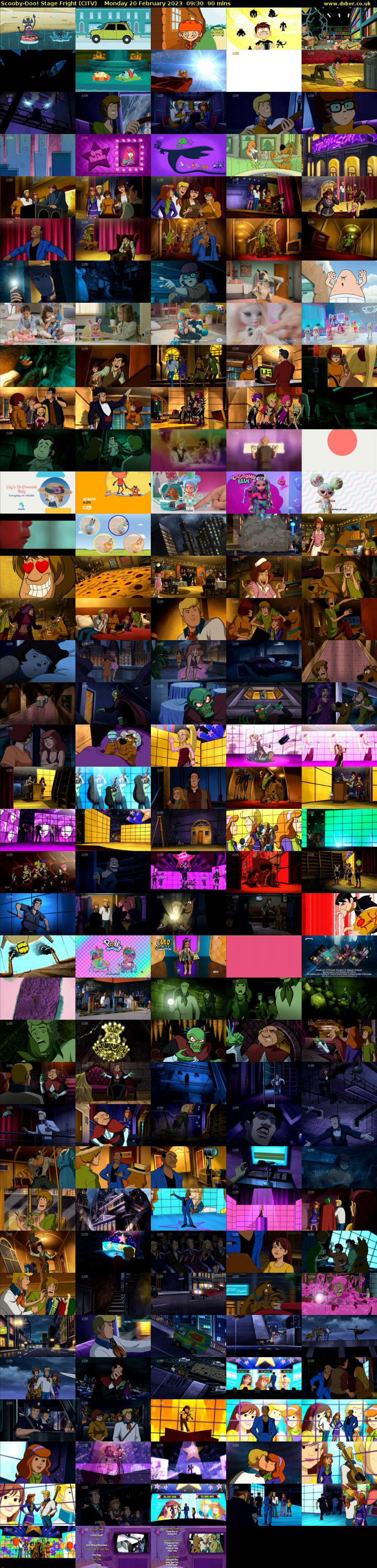 Scooby-Doo! Stage Fright (CITV) Monday 20 February 2023 09:30 - 11:00