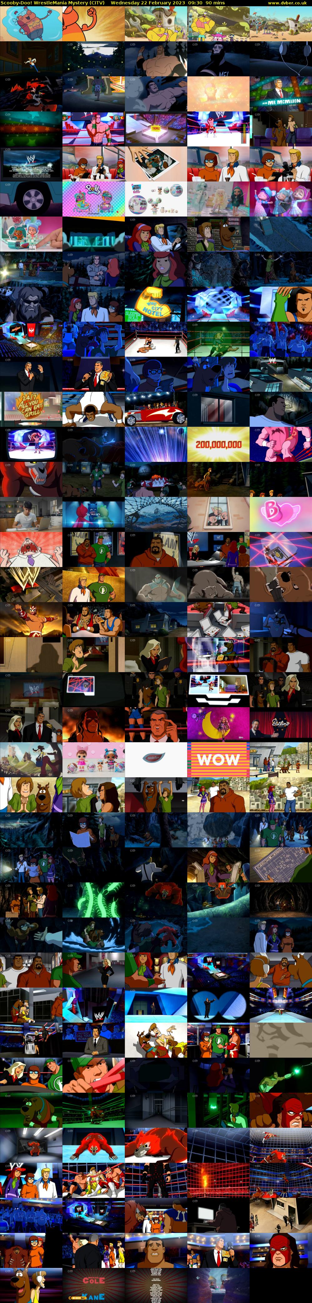 Scooby-Doo! WrestleMania Mystery (CITV) Wednesday 22 February 2023 09:30 - 11:00