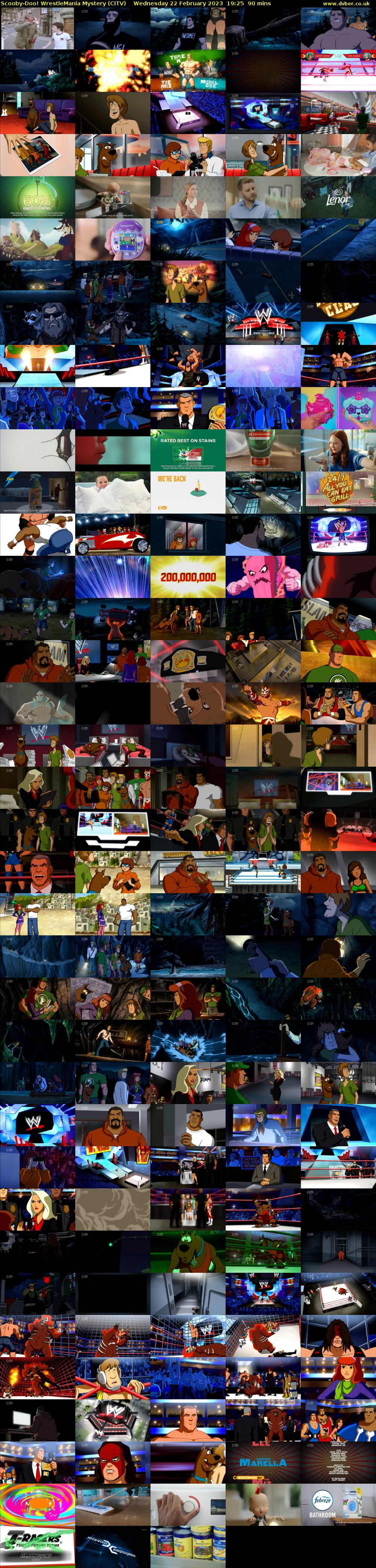 Scooby-Doo! WrestleMania Mystery (CITV) Wednesday 22 February 2023 19:25 - 20:55