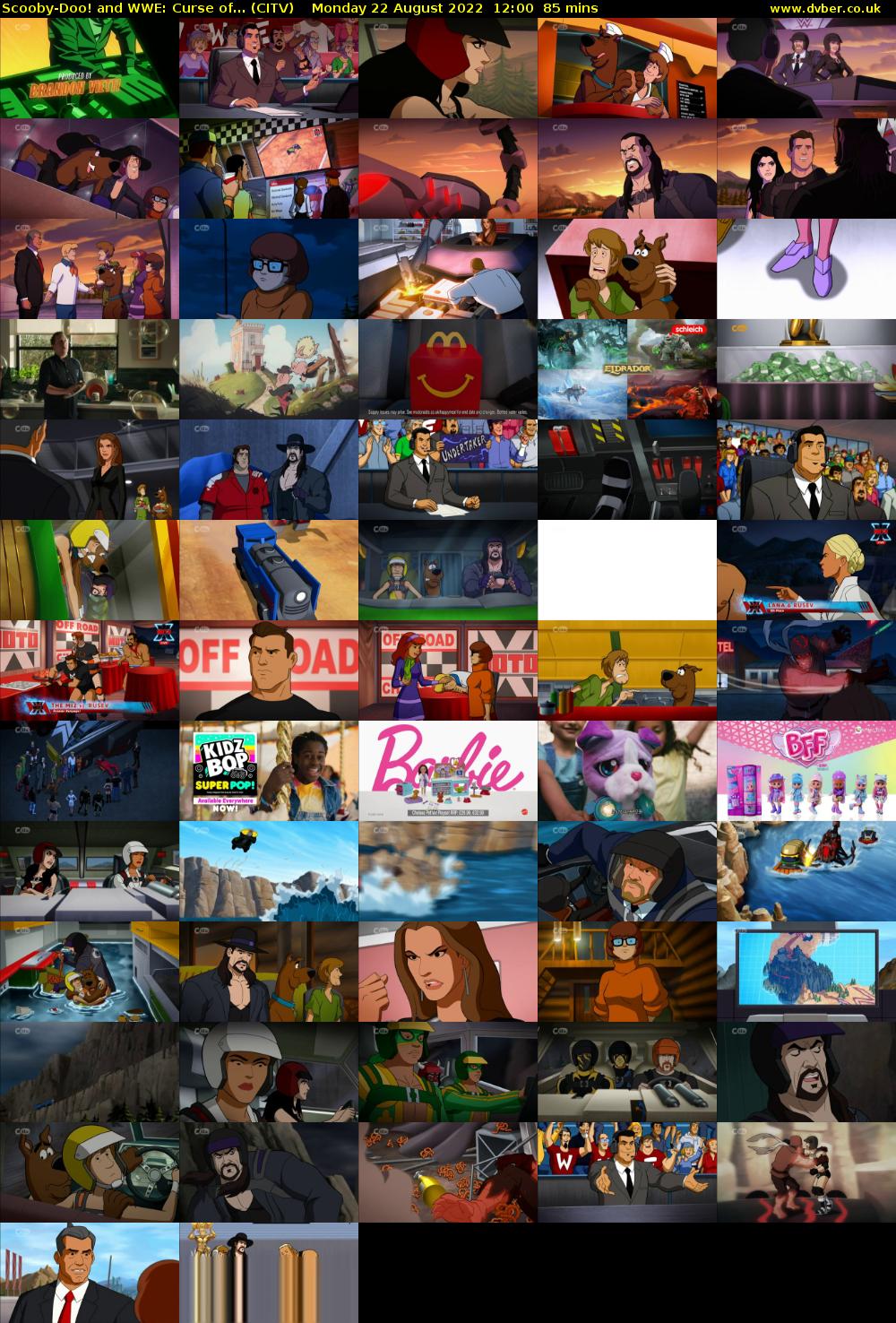 Scooby-Doo! and WWE: Curse of... (CITV) Monday 22 August 2022 12:00 - 13:25
