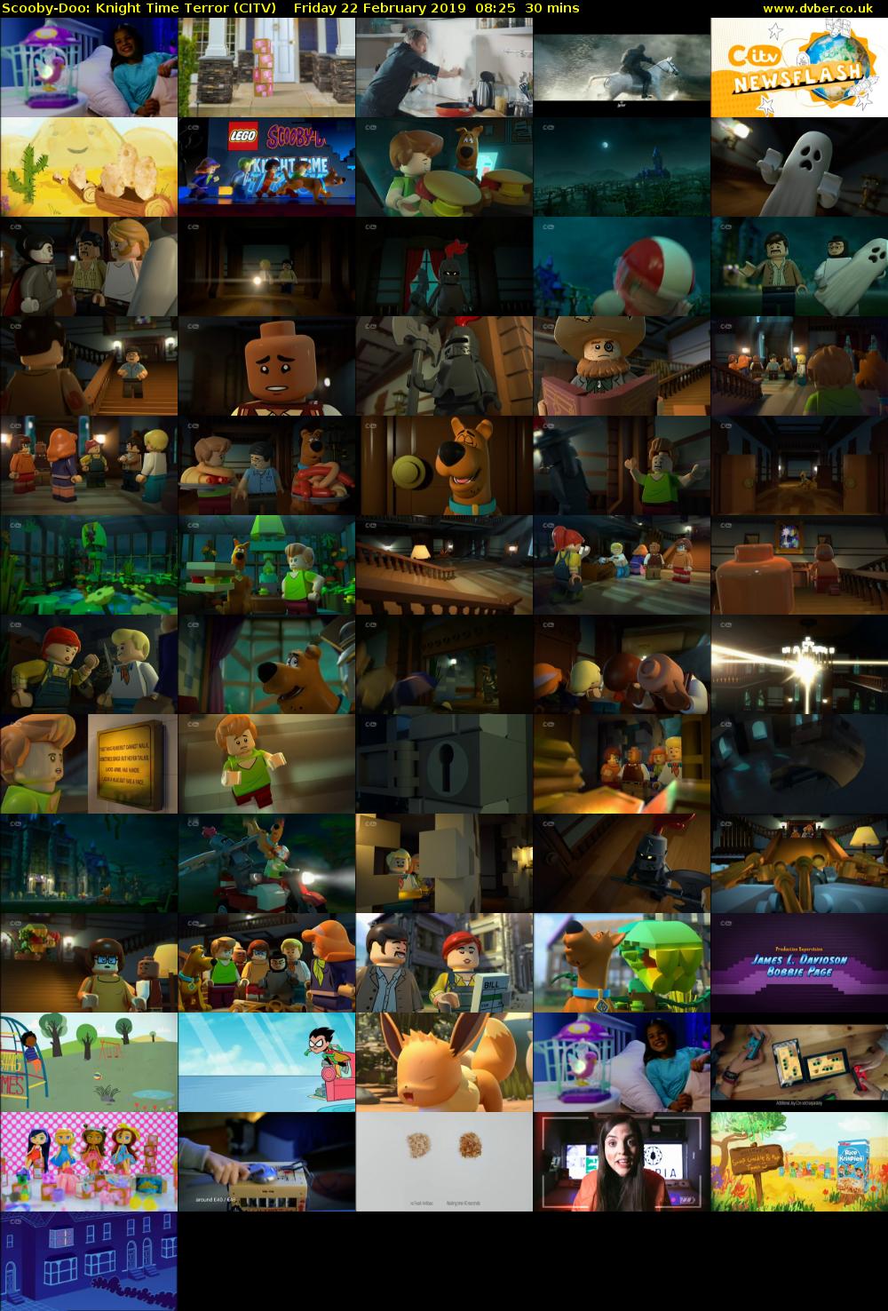 Scooby-Doo: Knight Time Terror (CITV) Friday 22 February 2019 08:25 - 08:55