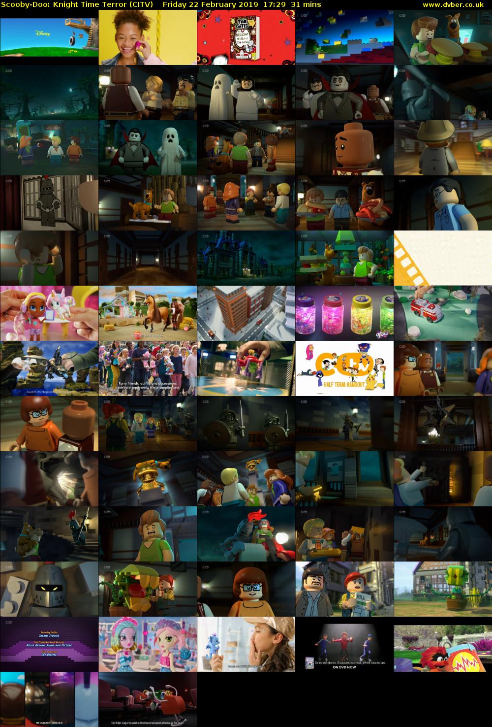 Scooby-Doo: Knight Time Terror (CITV) Friday 22 February 2019 17:29 - 18:00