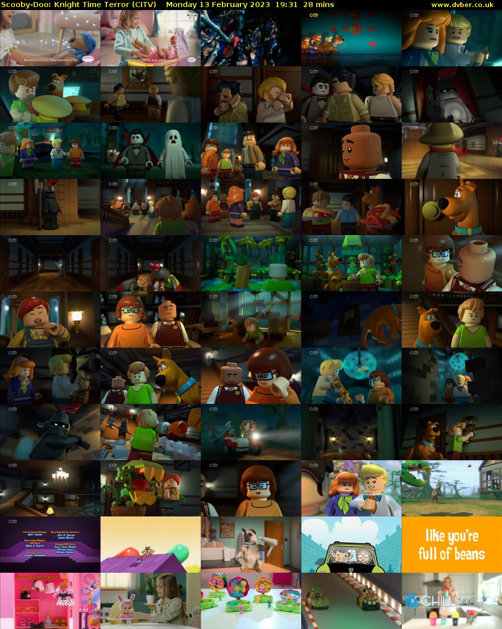 Scooby-Doo: Knight Time Terror (CITV) Monday 13 February 2023 19:31 - 19:59