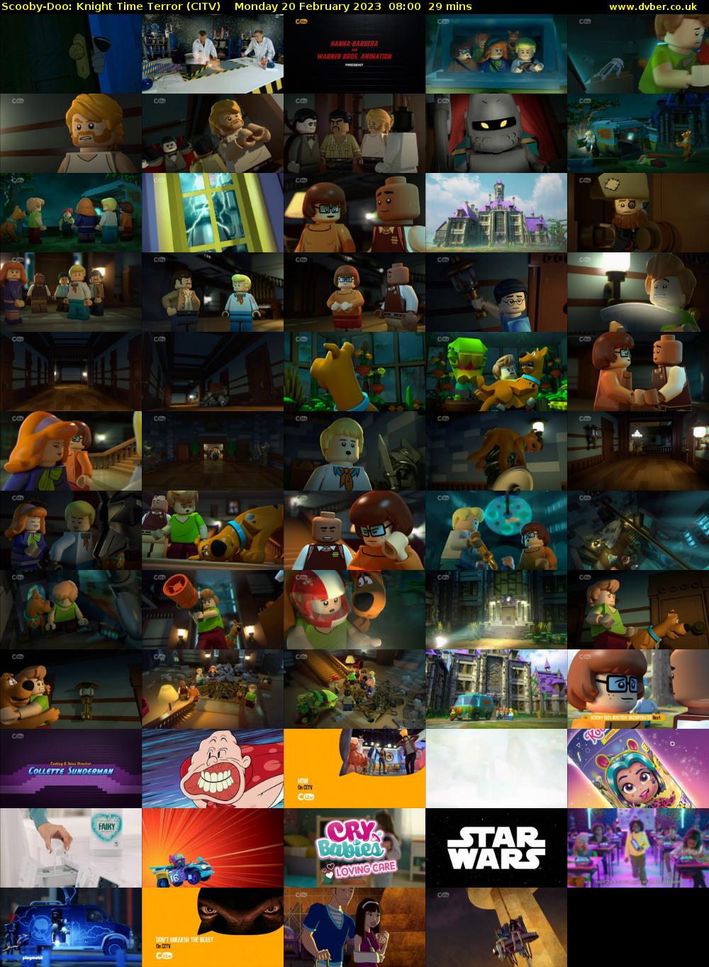 Scooby-Doo: Knight Time Terror (CITV) Monday 20 February 2023 08:00 - 08:29