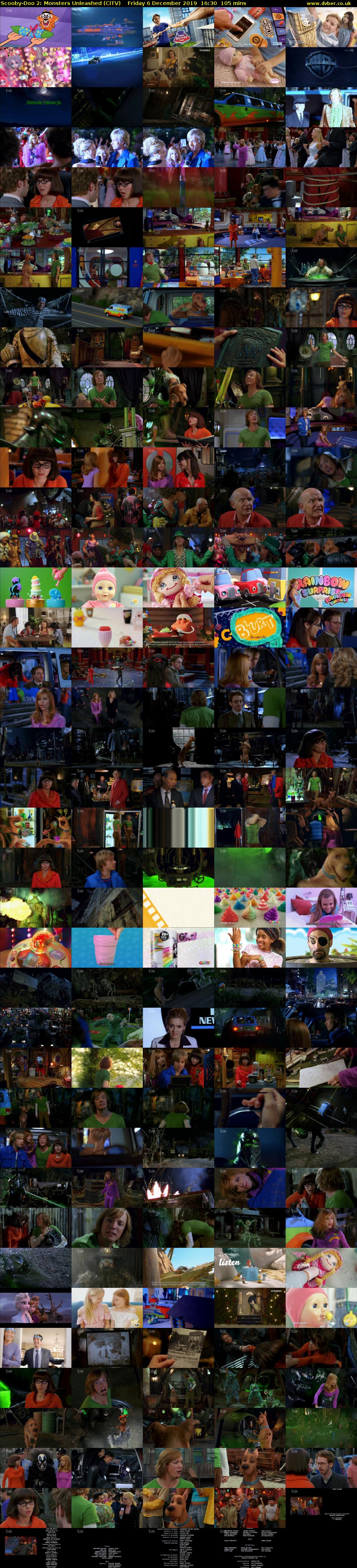Scooby-Doo 2: Monsters Unleashed (CITV) Friday 6 December 2019 16:30 - 18:15
