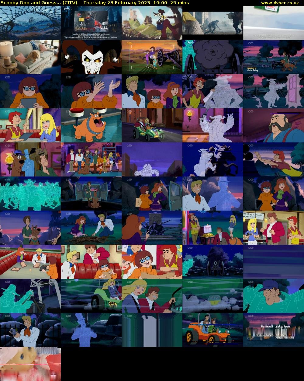 Scooby-Doo and Guess... (CITV) Thursday 23 February 2023 19:00 - 19:25