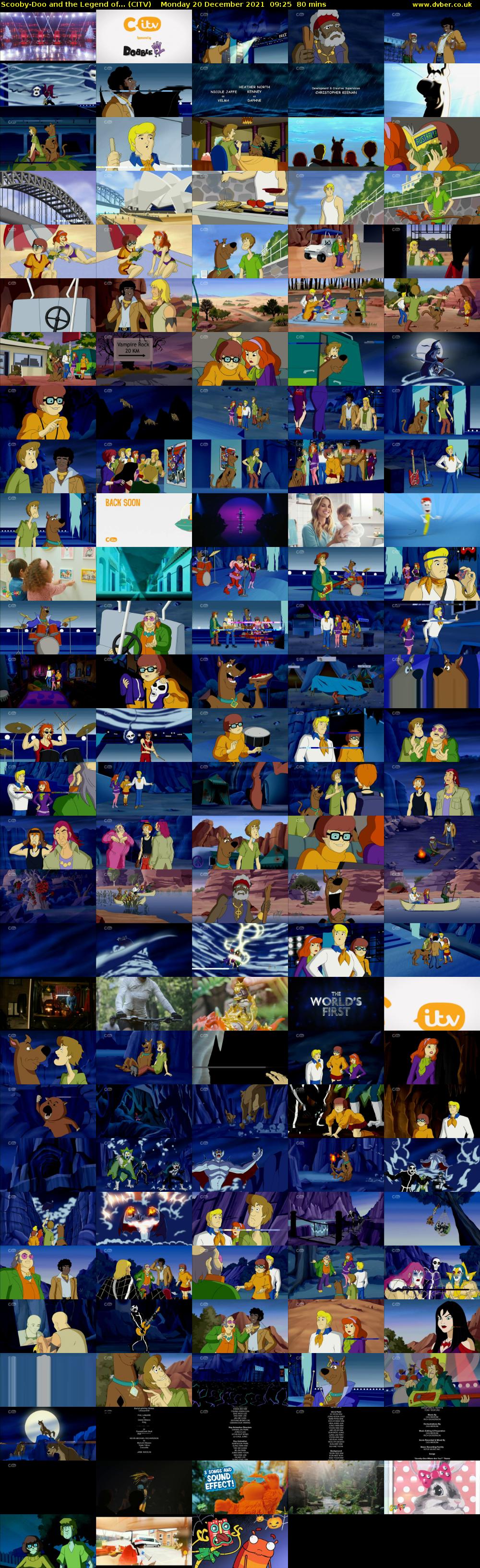 Scooby-Doo and the Legend of... (CITV) Monday 20 December 2021 09:25 - 10:45
