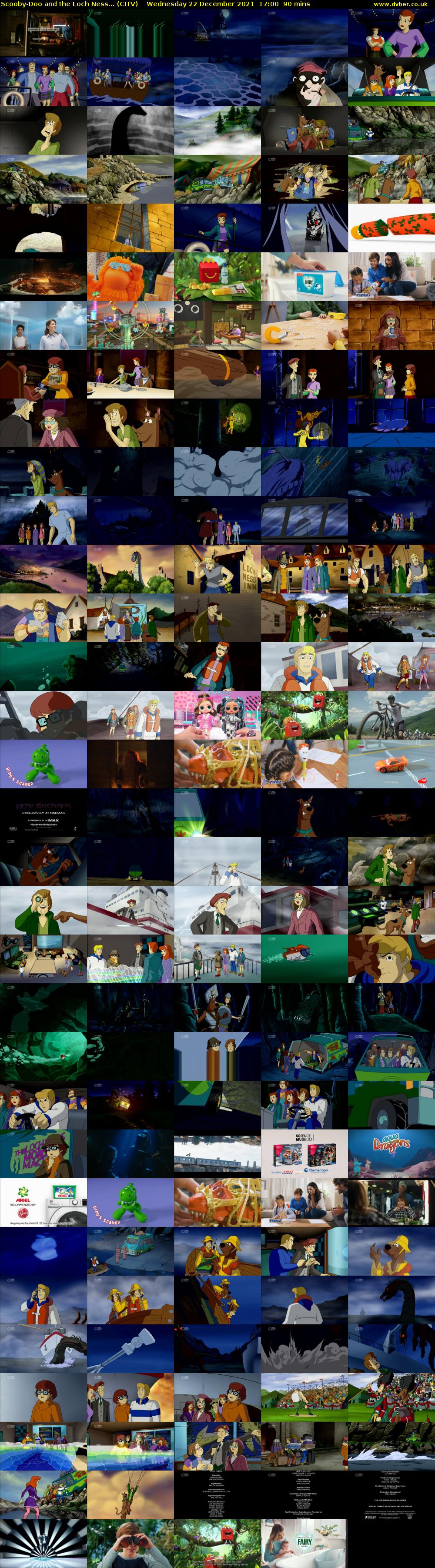 Scooby-Doo and the Loch Ness... (CITV) Wednesday 22 December 2021 17:00 - 18:30