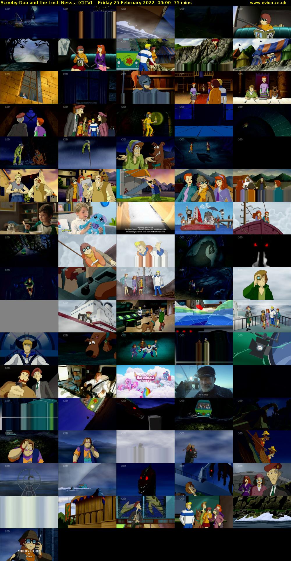 Scooby-Doo and the Loch Ness... (CITV) Friday 25 February 2022 09:00 - 10:15
