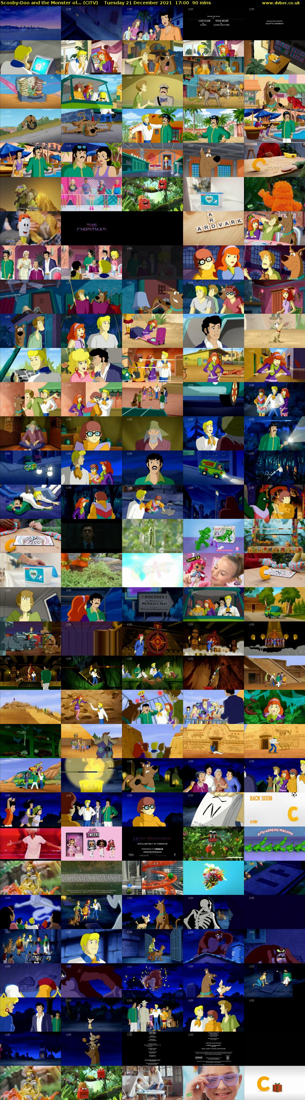Scooby-Doo and the Monster of... (CITV) Tuesday 21 December 2021 17:00 - 18:30