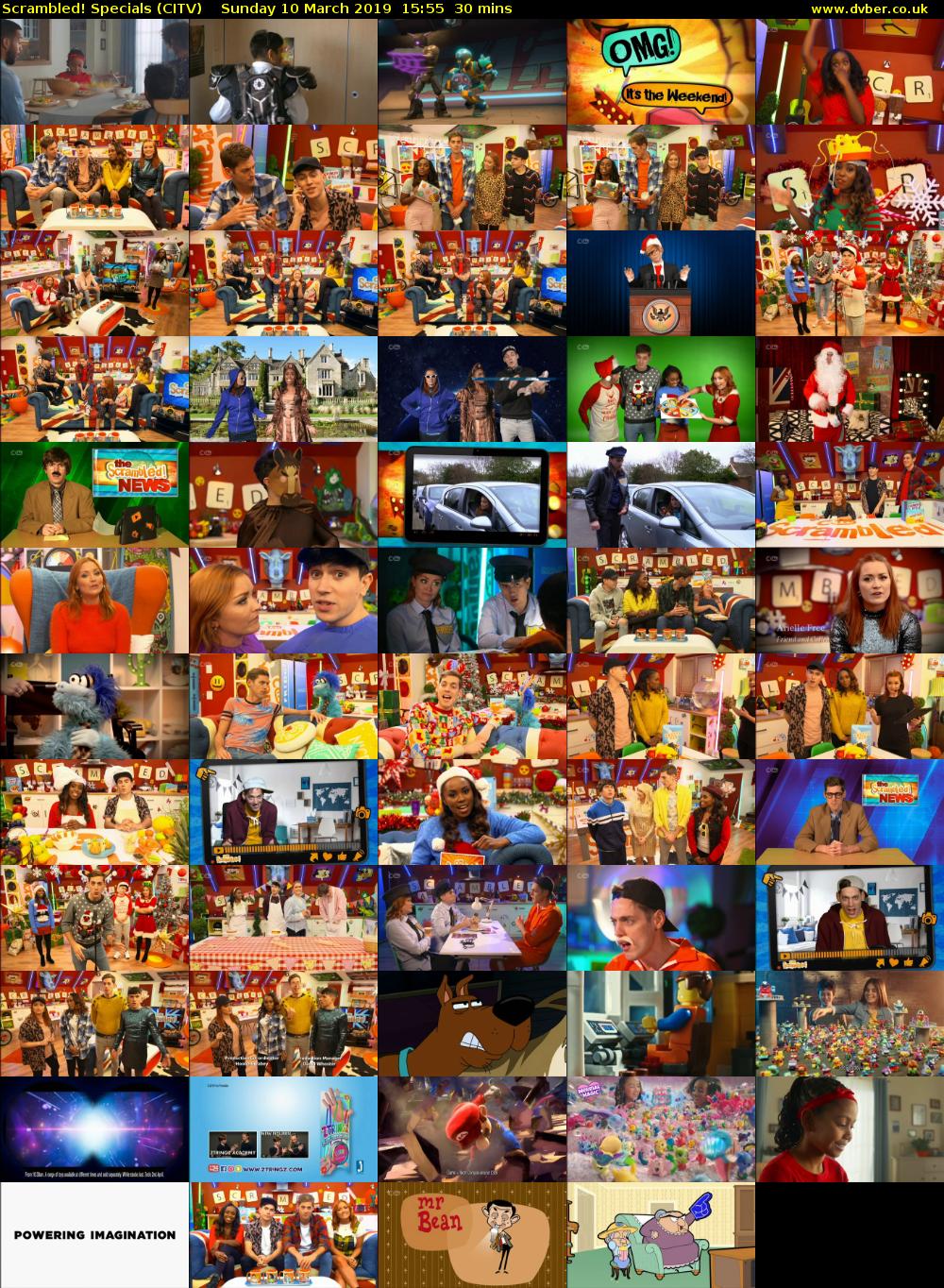 Scrambled! Specials (CITV) Sunday 10 March 2019 15:55 - 16:25