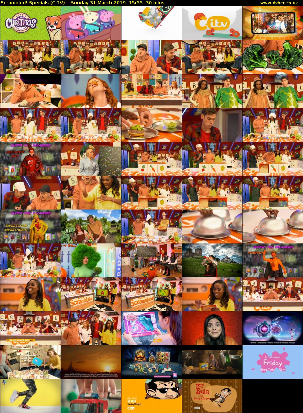 Scrambled! Specials (CITV) Sunday 31 March 2019 15:55 - 16:25