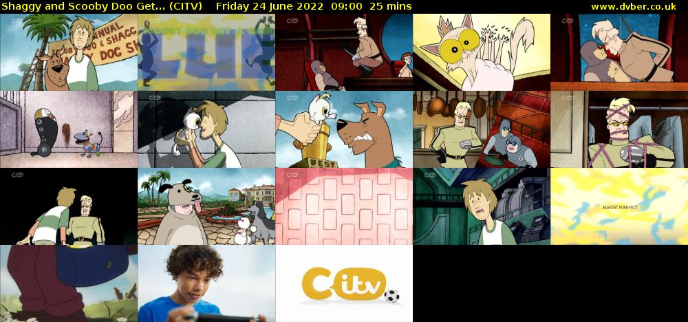 Shaggy and Scooby Doo Get... (CITV) Friday 24 June 2022 09:00 - 09:25