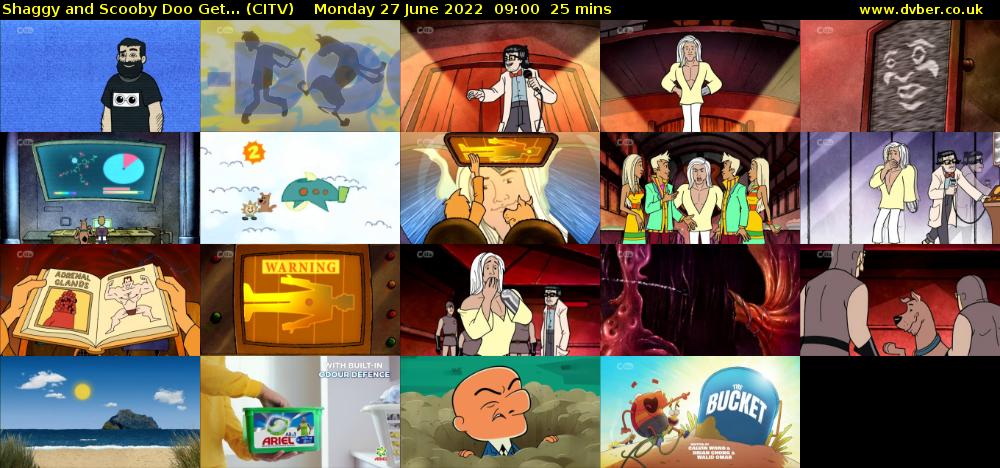 Shaggy and Scooby Doo Get... (CITV) Monday 27 June 2022 09:00 - 09:25