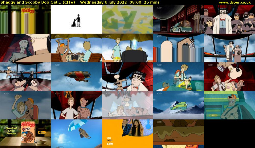 Shaggy and Scooby Doo Get... (CITV) Wednesday 6 July 2022 09:00 - 09:25