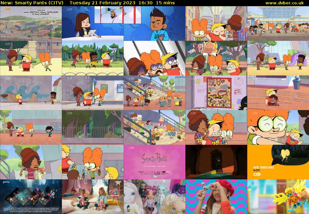Smarty Pants (CITV) Tuesday 21 February 2023 16:30 - 16:45