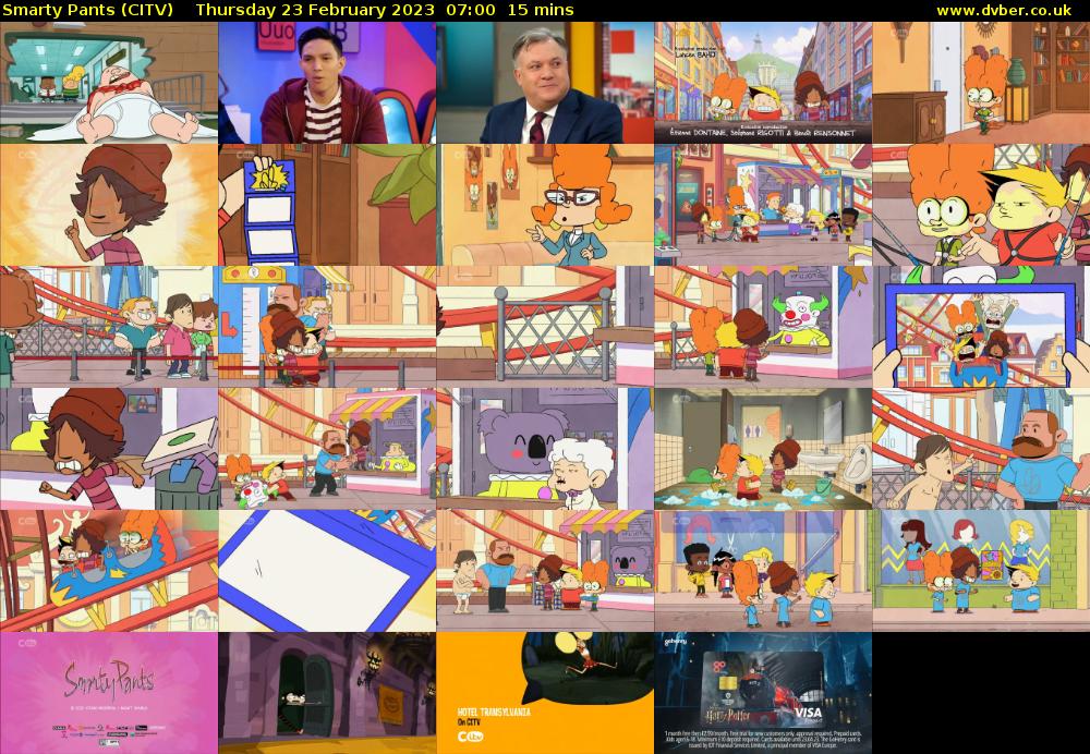 Smarty Pants (CITV) Thursday 23 February 2023 07:00 - 07:15