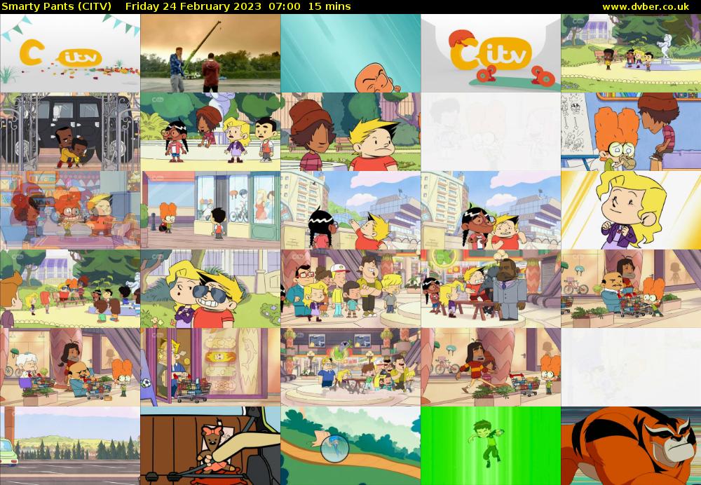 Smarty Pants (CITV) Friday 24 February 2023 07:00 - 07:15