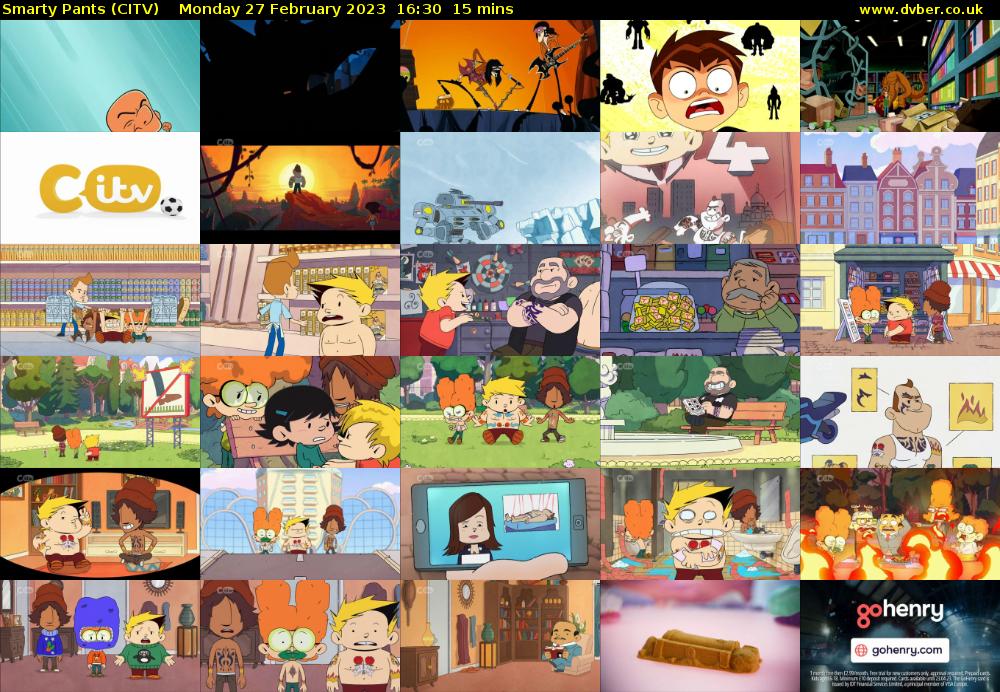 Smarty Pants (CITV) Monday 27 February 2023 16:30 - 16:45