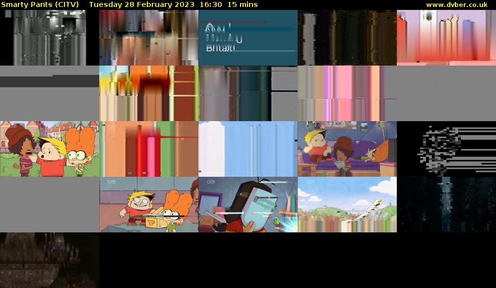 Smarty Pants (CITV) Tuesday 28 February 2023 16:30 - 16:45