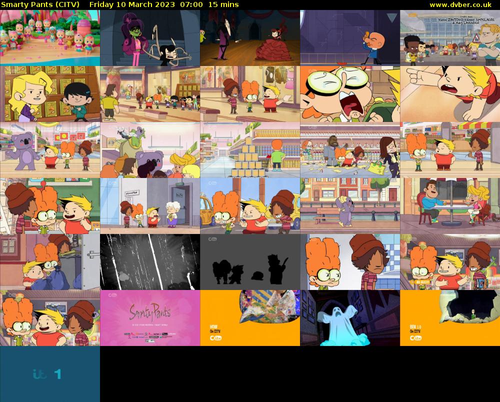 Smarty Pants (CITV) Friday 10 March 2023 07:00 - 07:15