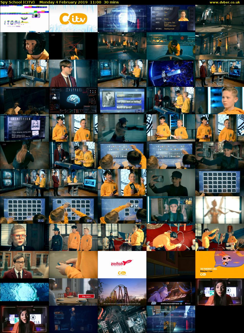 Spy School (CITV) Monday 4 February 2019 11:00 - 11:30