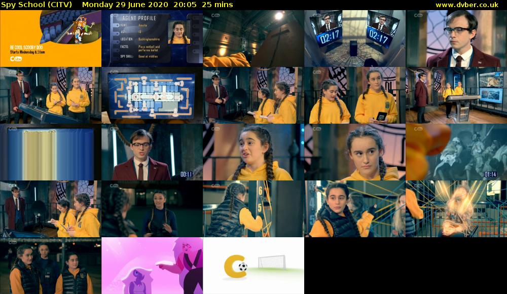 Spy School (CITV) Monday 29 June 2020 20:05 - 20:30