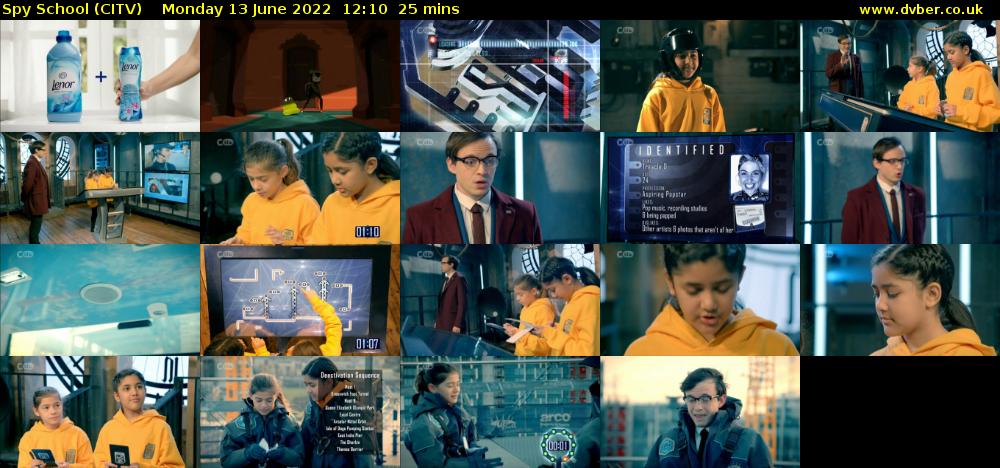 Spy School (CITV) Monday 13 June 2022 12:10 - 12:35
