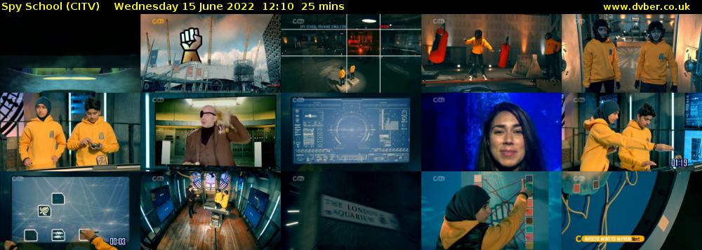 Spy School (CITV) Wednesday 15 June 2022 12:10 - 12:35