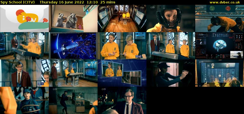 Spy School (CITV) Thursday 16 June 2022 12:10 - 12:35