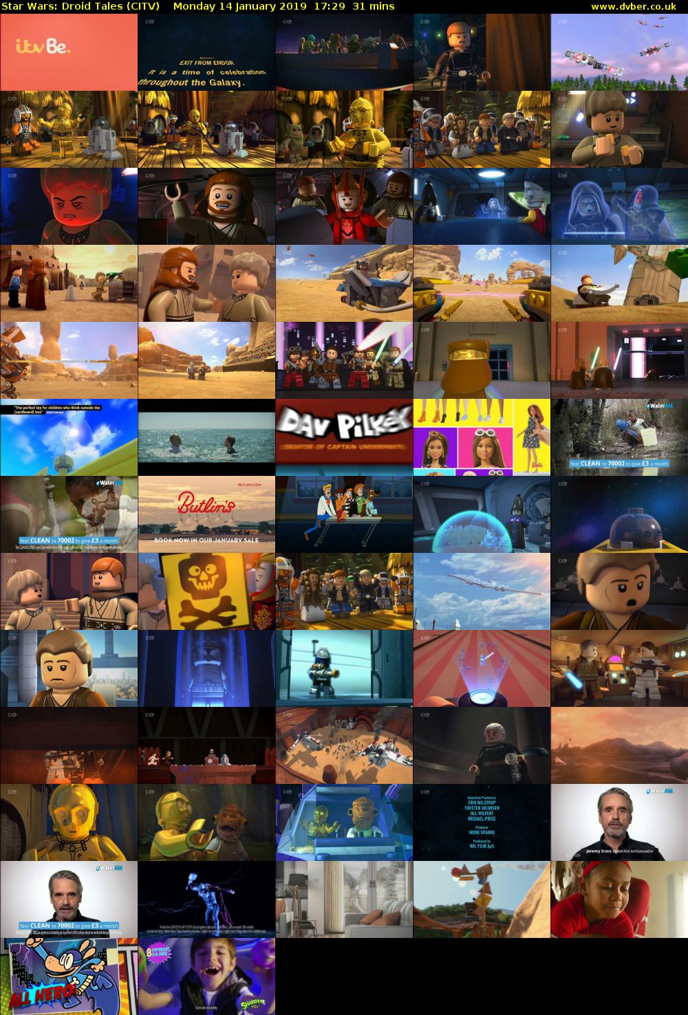 Star Wars: Droid Tales (CITV) Monday 14 January 2019 17:29 - 18:00