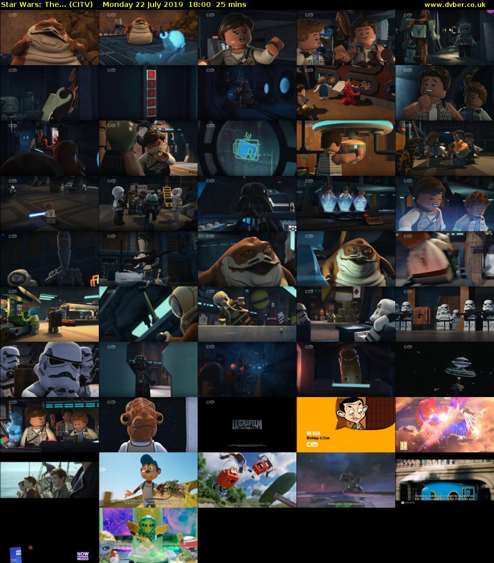 Star Wars: The... (CITV) Monday 22 July 2019 18:00 - 18:25