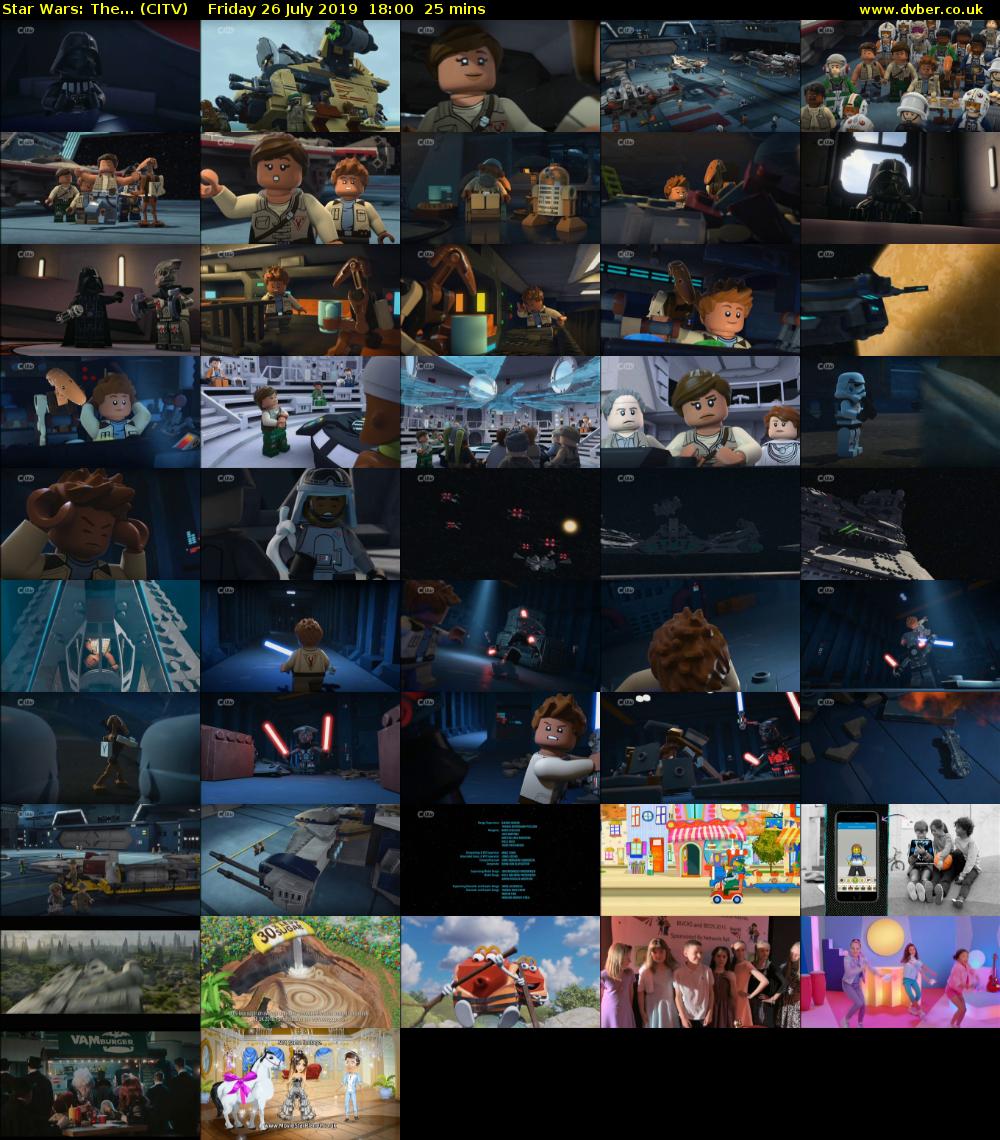 Star Wars: The... (CITV) Friday 26 July 2019 18:00 - 18:25