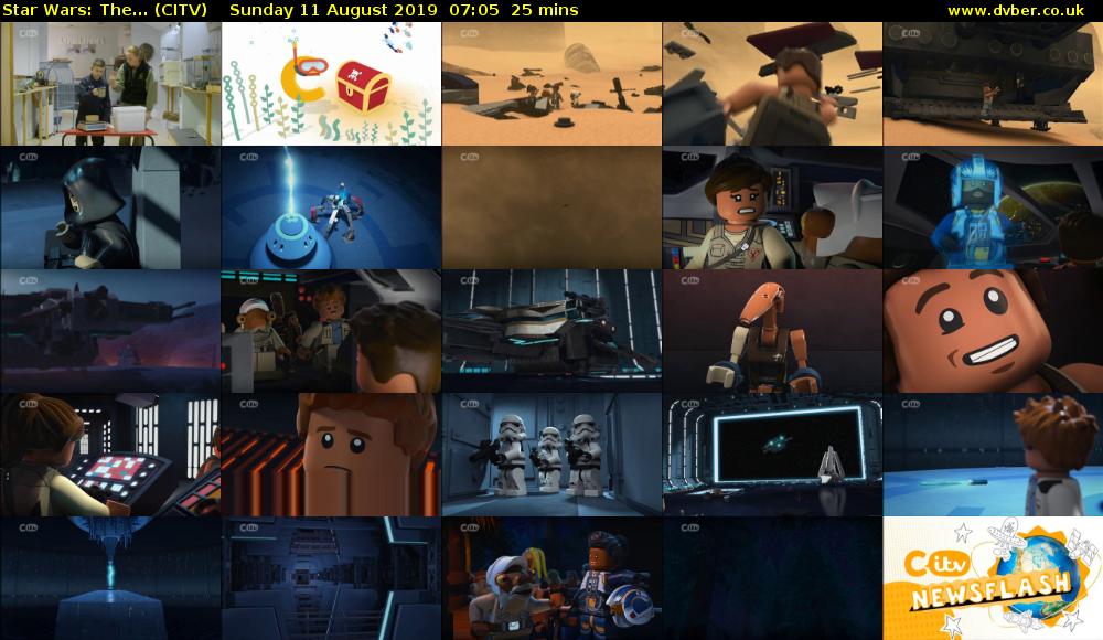 Star Wars: The... (CITV) Sunday 11 August 2019 07:05 - 07:30