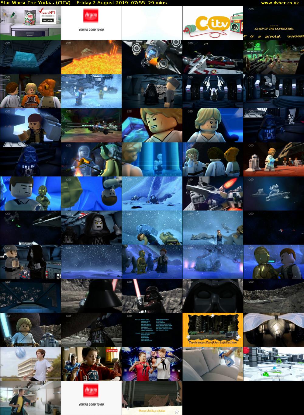 Star Wars: The Yoda... (CITV) Friday 2 August 2019 07:55 - 08:24
