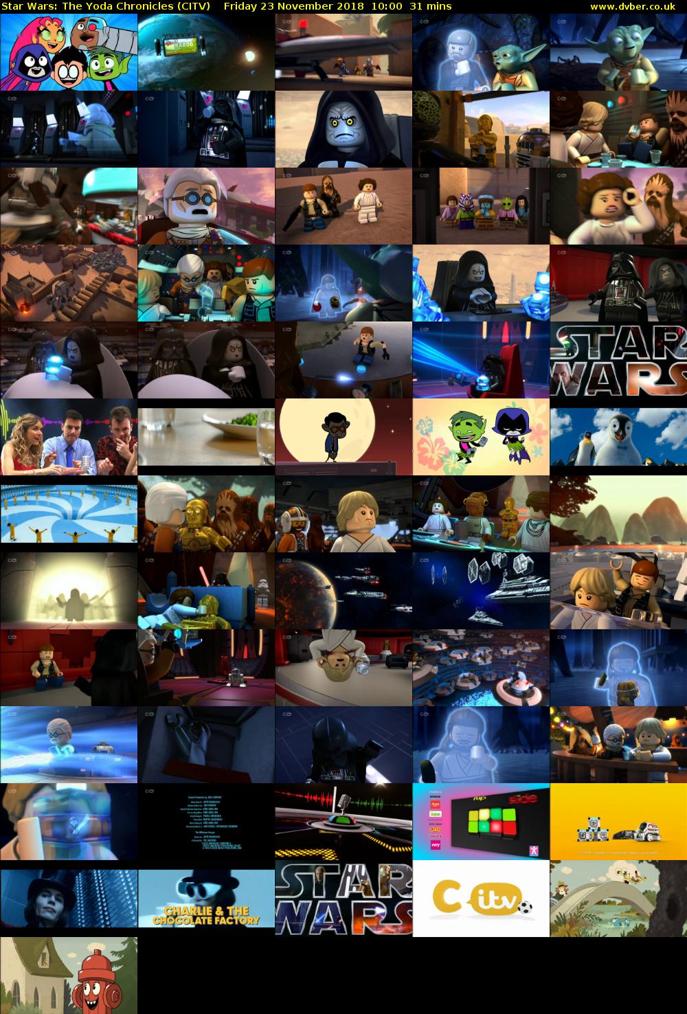 Star Wars: The Yoda Chronicles (CITV) Friday 23 November 2018 10:00 - 10:31