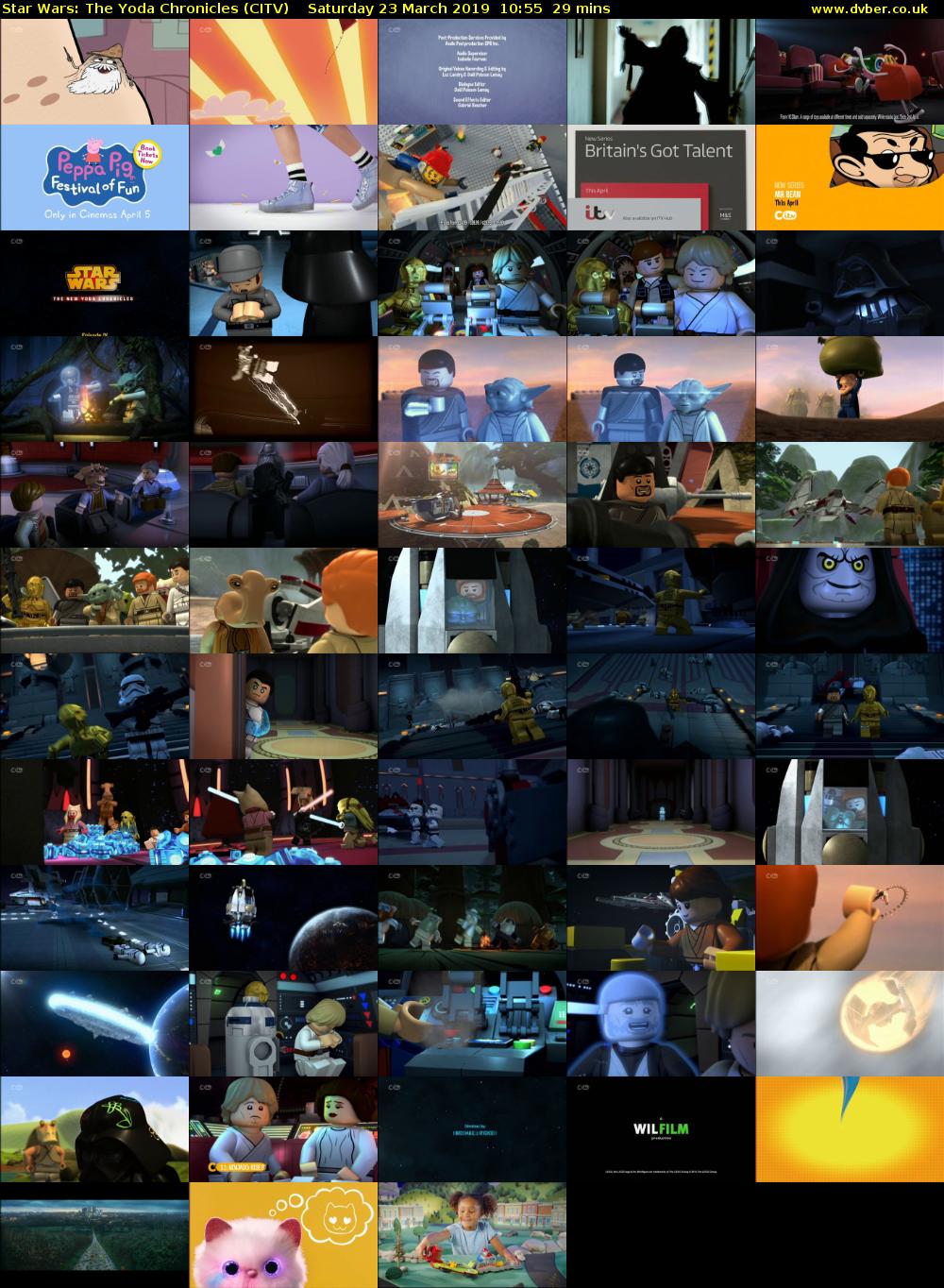 Star Wars: The Yoda Chronicles (CITV) Saturday 23 March 2019 10:55 - 11:24