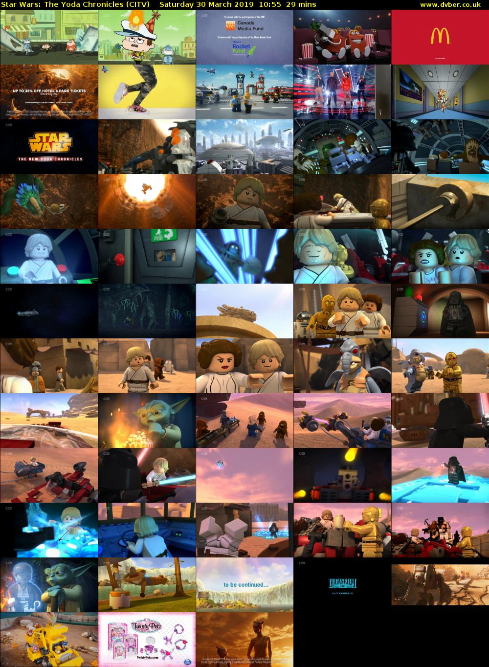 Star Wars: The Yoda Chronicles (CITV) Saturday 30 March 2019 10:55 - 11:24