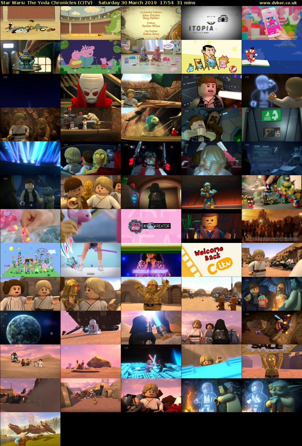 Star Wars: The Yoda Chronicles (CITV) Saturday 30 March 2019 17:54 - 18:25