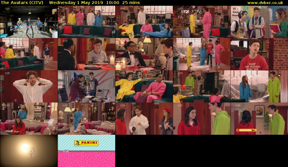 The Avatars (CITV) Wednesday 1 May 2019 10:00 - 10:25