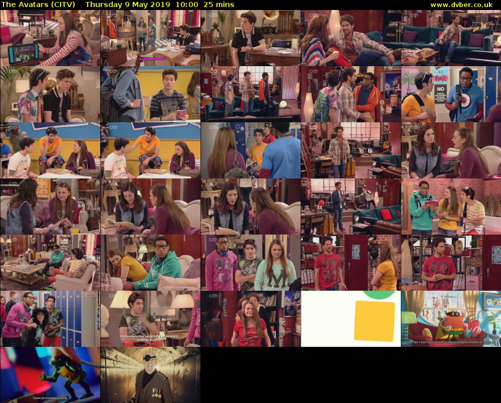 The Avatars (CITV) Thursday 9 May 2019 10:00 - 10:25