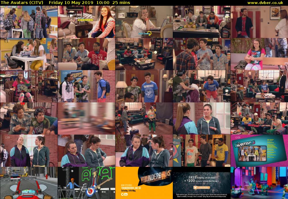 The Avatars (CITV) Friday 10 May 2019 10:00 - 10:25
