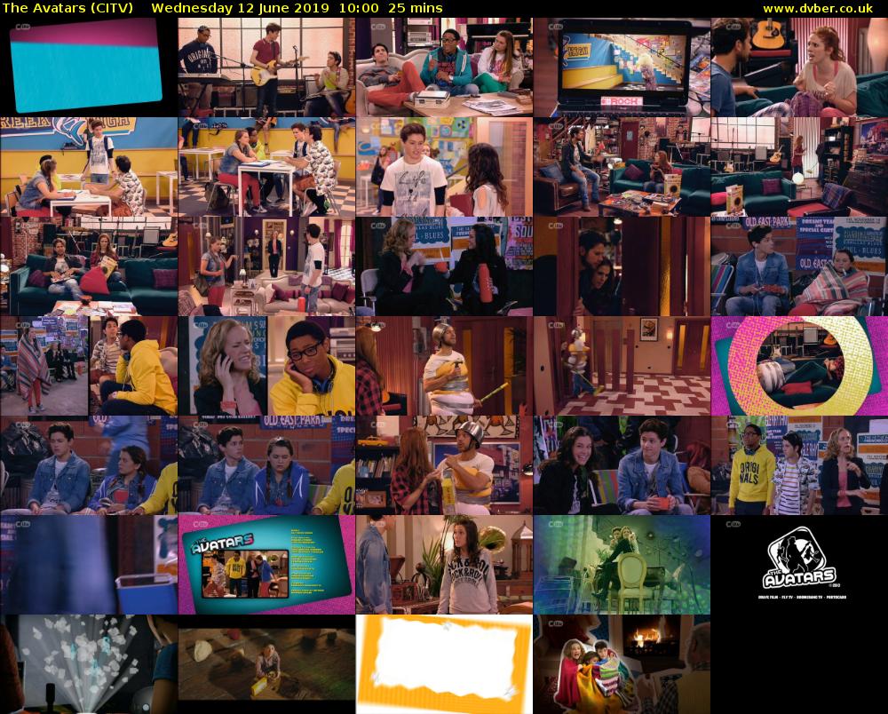 The Avatars (CITV) Wednesday 12 June 2019 10:00 - 10:25