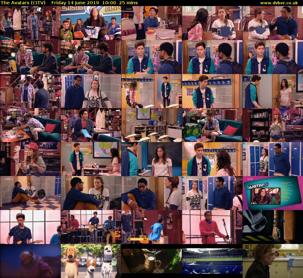 The Avatars (CITV) Friday 14 June 2019 10:00 - 10:25