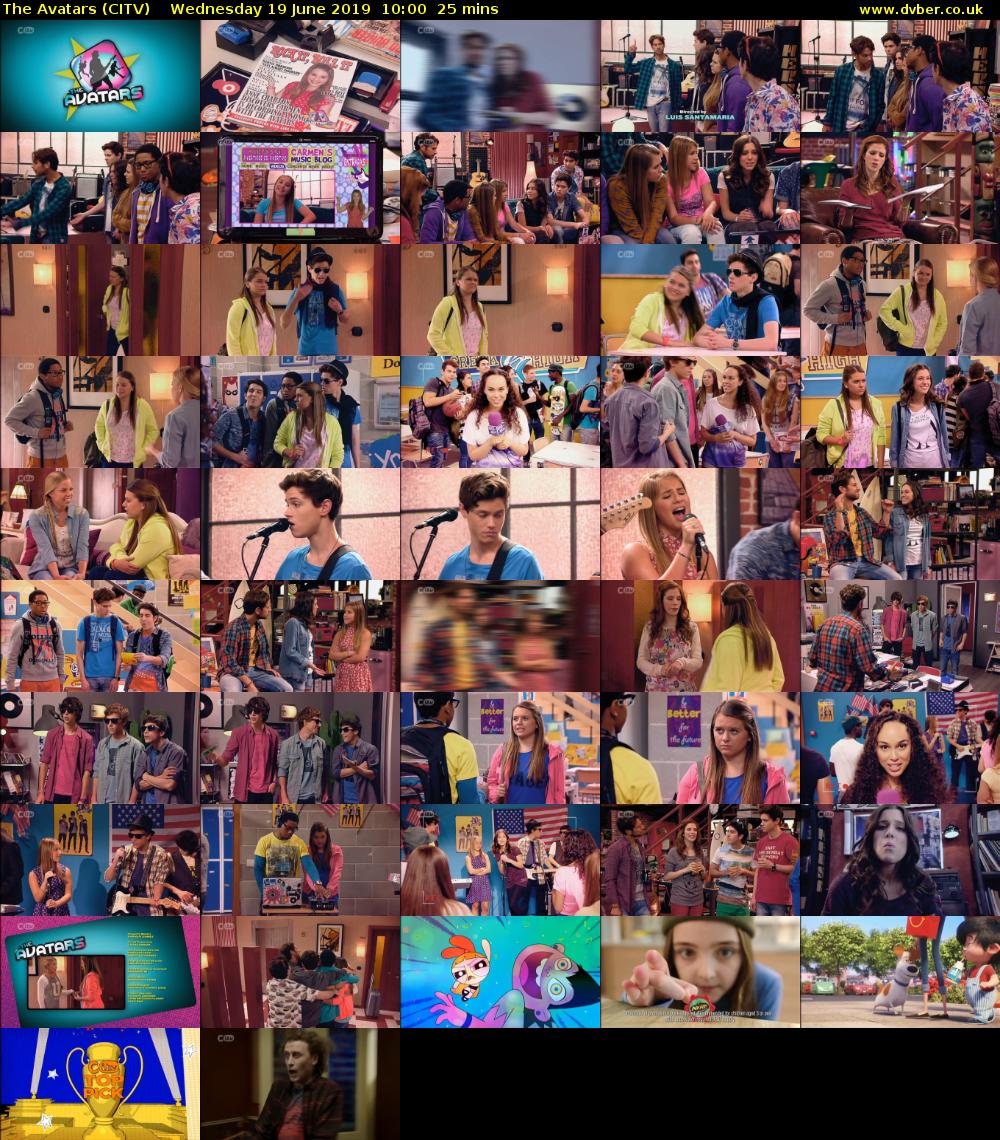The Avatars (CITV) Wednesday 19 June 2019 10:00 - 10:25