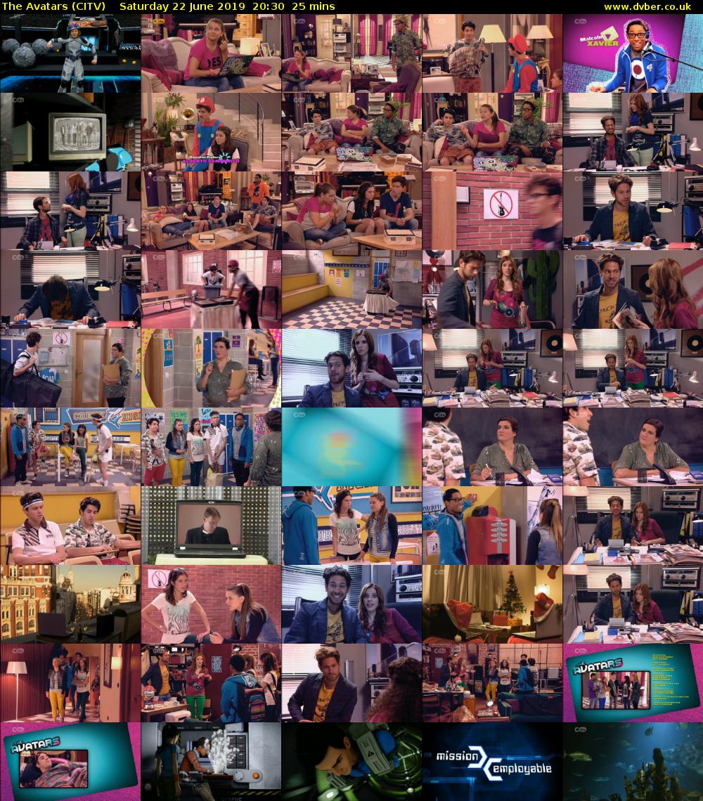 The Avatars (CITV) Saturday 22 June 2019 20:30 - 20:55