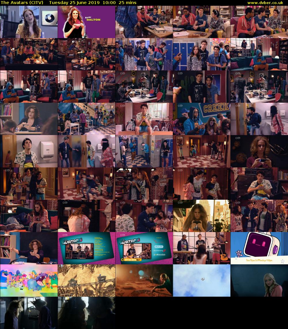 The Avatars (CITV) Tuesday 25 June 2019 10:00 - 10:25