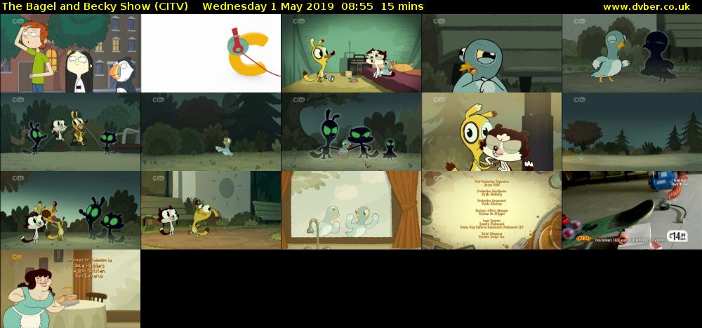 The Bagel and Becky Show (CITV) Wednesday 1 May 2019 08:55 - 09:10
