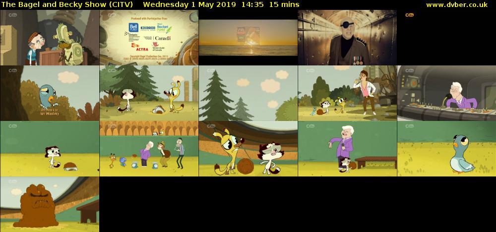 The Bagel and Becky Show (CITV) Wednesday 1 May 2019 14:35 - 14:50