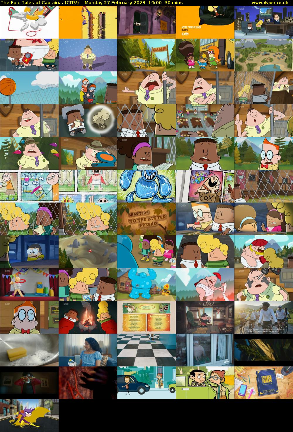 The Epic Tales of Captain... (CITV) Monday 27 February 2023 14:00 - 14:30